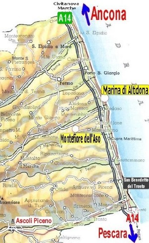 cartina Ascoli Piceno
